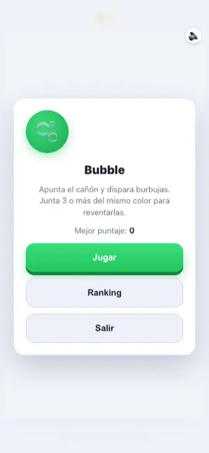 Pantalla del juego Kobito Bubble