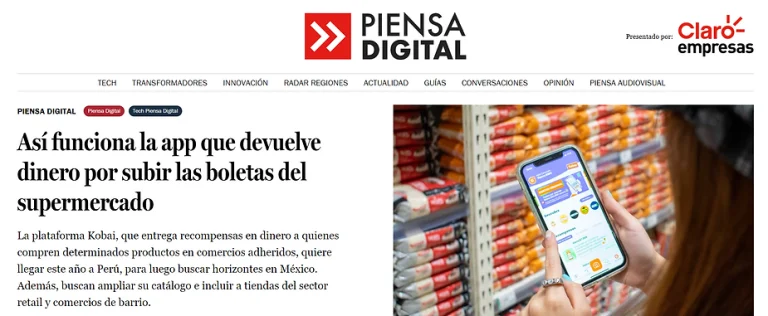 Nota de La Tercera
