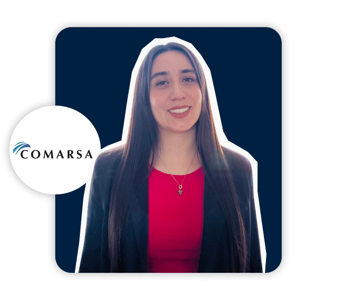 Constanza González, Comarsa