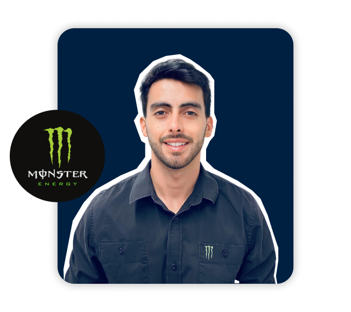 Daniel Bravo, Monster Energy
