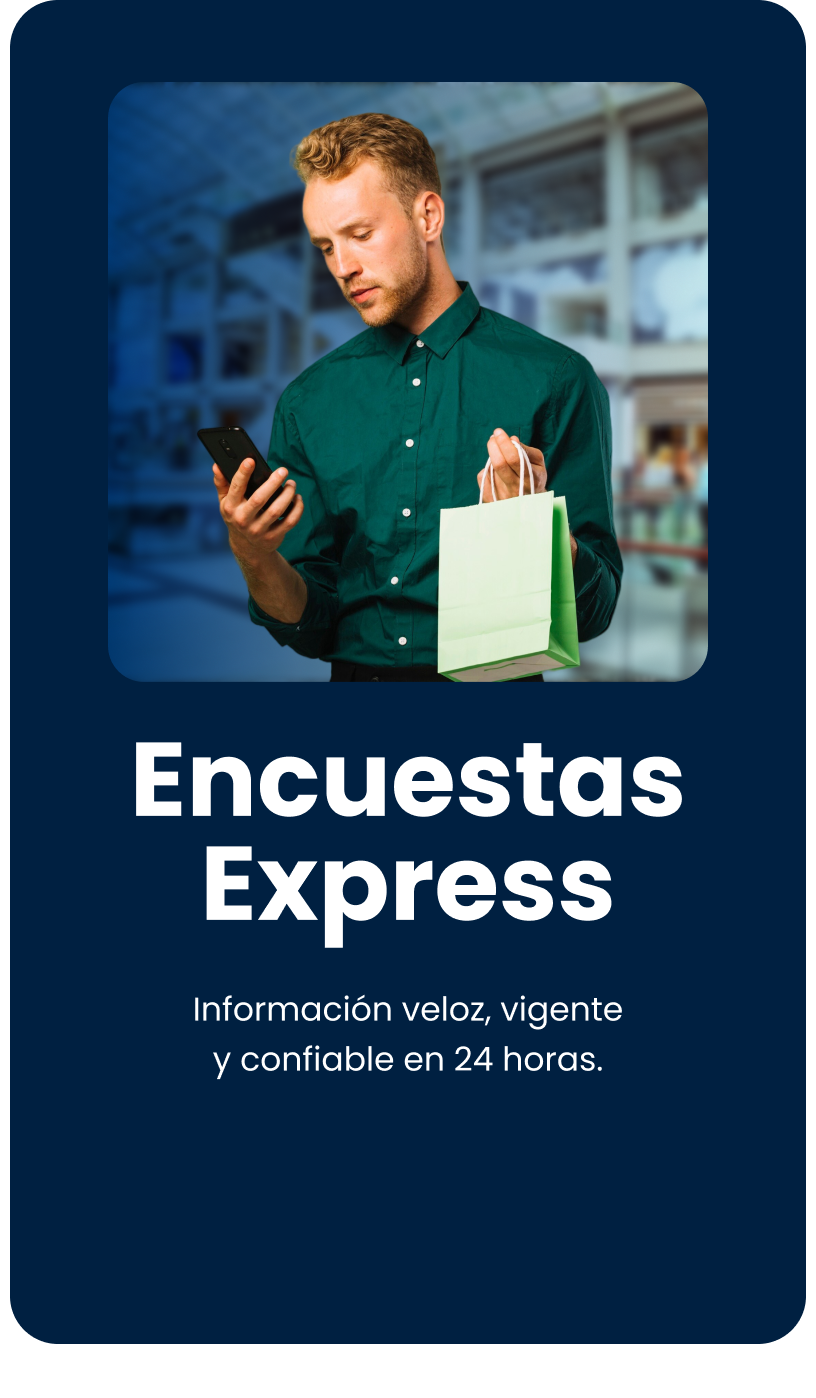 Servicios, consumo masivo Encuestas